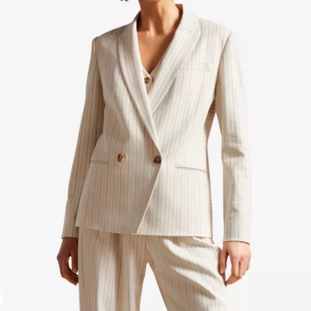 Ted Baker Double-breasted pinstripe blazer - NWT FULL SUIT AVAILABLE